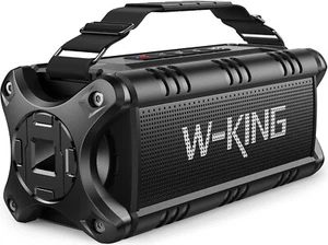 Bluetooth Speaker 90W Peak 50W RMS IPX6 Waterproof Loud Speakers Bluetooth Wire - Picture 1 of 9
