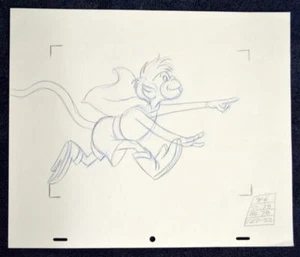 ORIGINAL 70er Jahre GLEEK Super Friend ANIMATION CEL PRODUKTIONSZEICHNUNG Toth selten - Bild 1 von 2