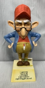 Senior Citizen Figurine Westland Giftware, Coots Item #4958 I Want My Discount - Picture 1 of 7