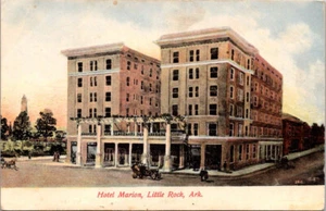 Postcard Hotel Marion Little  Rock Arkansas Imploded 2/17/80-The Excelsior A19 - Picture 1 of 2