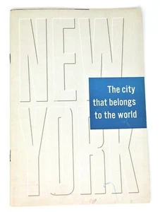 1956 New York The City That Belongs To The World Commerce Public Events Book - Picture 1 of 7