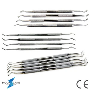 Dental Restorative Instruments Composite Filling Amalgam Condensers Lab Tools - Photo 1/17
