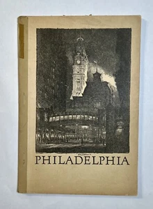 Philadelphia History Past Present Future Chamber of Commerce Book Pamphlet 1924 - Bild 1 von 9