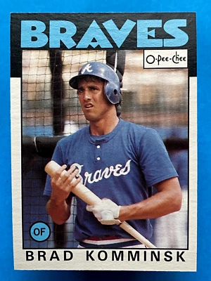 1986 O-Pee-Chee Brad Komminsk #210 - Image 1 of 2