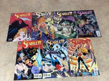 SCARLETT #8,9,10,11,12,13,14  LOT OF 7 VF COMIC 1993-1994 DC