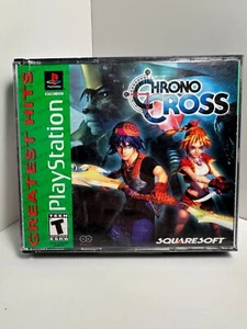 Chrono Cross - Greatest Hits (Sony PlayStation 1, 2001) Completo con Estuche Manual - Imagen 1 de 4