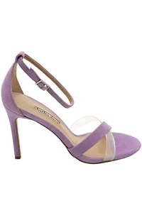 Charles David Ankle Strap Cocktail Sandal Courtney Lavender - Picture 1 of 5