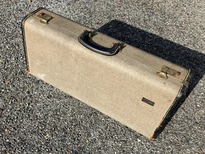 NICE Vintage '50s CONN NAKED LADY DELUXE ALTO Sax Saxophone CASE ONLY w/ KEY! - Picture 1 of 10