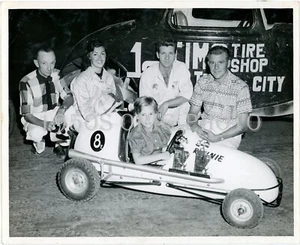 Foto de los años 50 CA Stock Car Racing Marvin Porter Hila Paulson Powder Puff Derby - Imagen 1 de 3