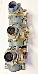 Johnson Evinrude 1996 - 2001 25 35 HP 3 Cyl Carburetor Set - Picture 1 of 11