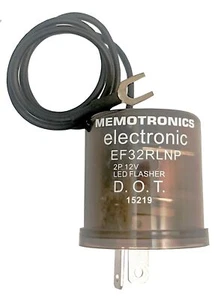2-Prong Electronic LED Turn Signal Flasher Relay EF32RLNP BIPOLAR !!! - Picture 1 of 2