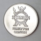 Scandia Family Fun Center 2009 Arcade Game Token 22Mm