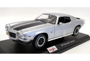 Maisto 1971 Chevrolet Camaro Grey Die Cast Car 1:18 Scale - Picture 1 of 5