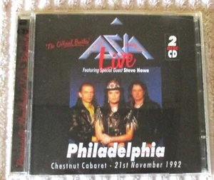 Asia – Philadelphia Chestnut Cabaret - 21st November 1992 CD 2 Disc Set VG - Picture 1 of 4