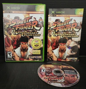 Street Fighter Anniversary Collection (Microsoft Xbox) w/case & instructions - Picture 1 of 10