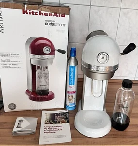 Kitchen Aid Sodastream Wassersprudler Artisan ⭐️Weiß⭐️ Komplett Sorglos Paket - Bild 1 von 12