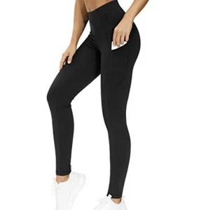 THE GYM PEOPLE Thick High Waist Yoga Pants with Pockets Tummy Control Workout... - Picture 1 of 3