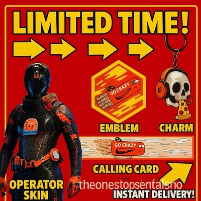 CALL OF DUTY BLACK OPS 7 BO7 LITTLE CAESARS INSTANT PROMO CODE GLOBAL