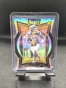 2024 Panini Select Concourse Caleb Williams #25 Silver Prizm Die Cut RC Bears - Picture 1 of 2