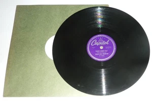 10" 78 RPM SHELLAC RECORD by SUGAR CHILE ROBINSON "VOOEY VOOEY VAY" (1949) JAZZ - Picture 1 of 2