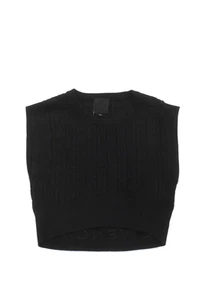 Givenchy Girls Short Sleeve Crew Neck Knit 4G Top Shirt Black Size 6 - Picture 1 of 7