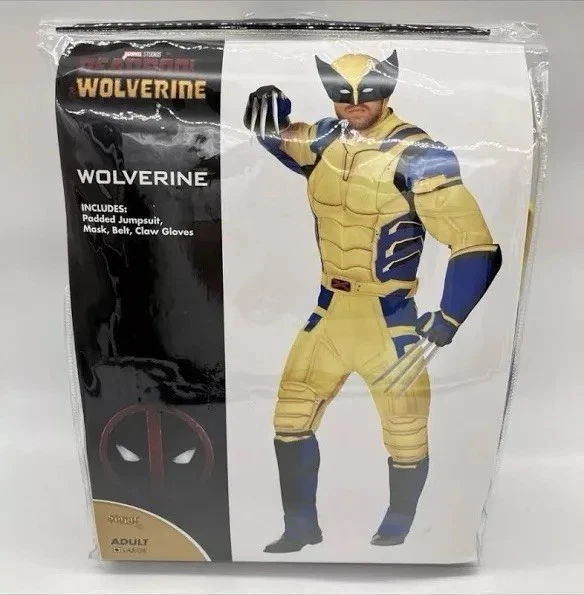 Костюм росомахи для взрослых Spirit Halloween Deadpool & Wolverine 01751353 разные размеры - Изображение 1 из 1