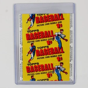 1956 Topps Baseball Wax Pack Wrapper 1 Cent Nr/Mt - Bild 1 von 2