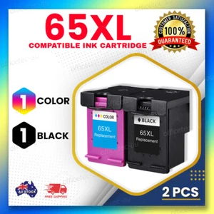 2x Generic Ink Cartridge 65XL for HP Deskjet 2620 2655 3721 5075 Envy 5030 5058 - Picture 1 of 1