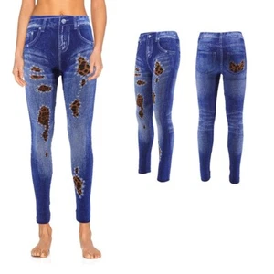 Leggings para mujer Thermo Yoga pantalones de entrenamiento gimnasio fitness pantalones para correr jeans - Imagen 1 de 13