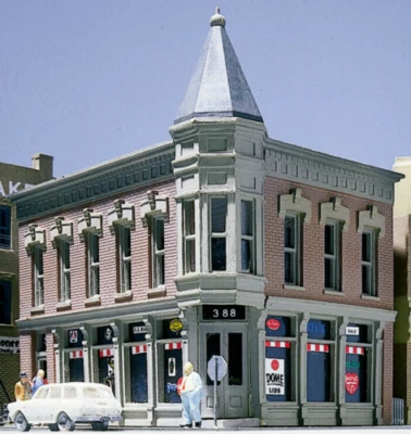 Kits de estructura DPM (escala N) -- Edificio de torreta de esquina #51300 - Nuevo en caja Foto 1 de 3