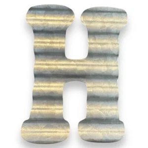 Wanddeko Zinn Buchstabe "H" - Bild 1 von 2