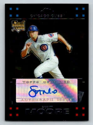 2007 Topps Chrome #342 Scott Moore AU (RC) (ref 179892) - Image 1 of 2