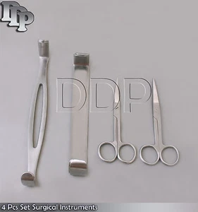 4 Pcs Set Surgical Instruments,-DS-650 - Picture 1 of 3