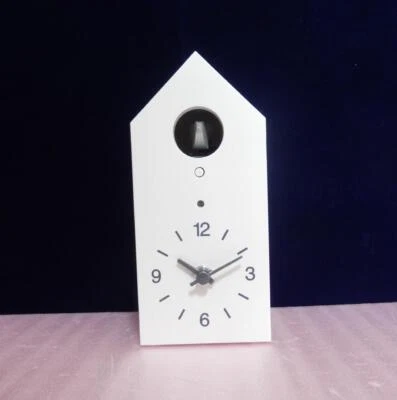 MUJI Cuckoo Clock White Small MJ-CCWS1 Discontinued w/ Manual F/S - Image 1 of 4