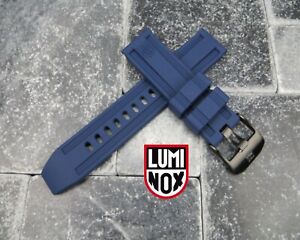 23mm LUMINOX Genuine Rubber Strap Diver Watch Band EVO Navy Seal PVD 4 Colors