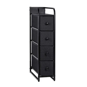 REAHOME 4 Drawer Vertical Storage Organizer Narrow Tower Dresser (Open Box) - Picture 1 of 5