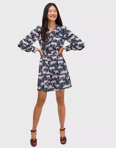 Abito donna Kate Spade new york Panther Dot linea A 2XS