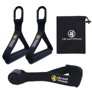 Heavy Duty Gym Handles for Cable Machine Resistance Band Workout Accessories  - Picture 1 of 11