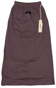 Fear Of God Essentials 'Plum' Long Skirt Women's Size XXS Brand NEW RRP: £100 - Picture 1 of 4