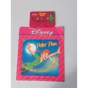 Vintage Disney Peter Pan 1994 Read-Along Book And Cassette - Picture 1 of 4
