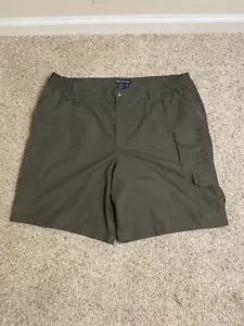 Mens 5.11 Tactical Series Taclite Ripstop 73287 Olive Green Cargo Shorts Size 44 - Picture 1 of 8