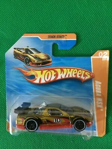 2010 Hot Wheels SHORT CARD #066 GOLD ACURA NSX TRACK STARS B84 - Picture 1 of 8