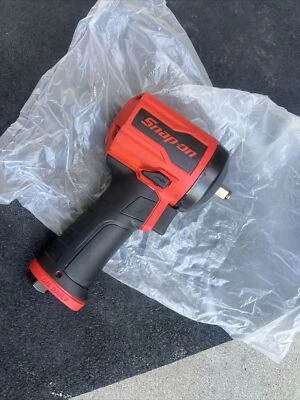 For Snap On Stubby Air Impact Wrench, New, Red Pt338 3/8” Dr Tool Only No Box - Image 1 of 4