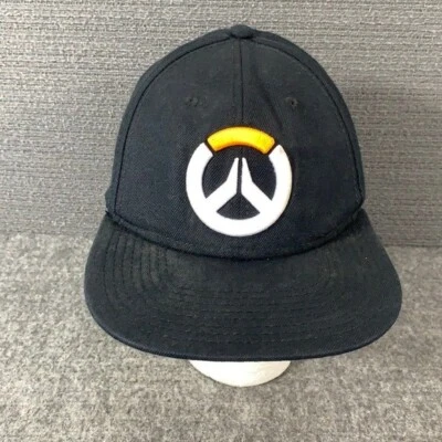 Gorra con logotipo de Overwatch Snapback para hombre OSFM negra mezcla de lana Blizzard 2017 Foto 1 de 4