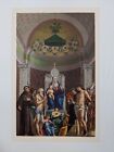Lithographie : Giovanni Bellini - La Vierge Et Les Six Saints. Xixe Siècle.
