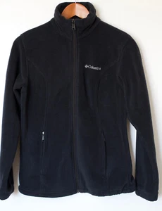 Columbia Womens Fleece Jacket Size Small Gray Full Zip Outdoor Casual Sweater - Picture 1 of 7