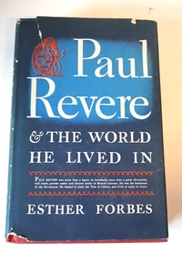 Paul Revere And The World He Lived In By Esther Forbes. Hardcover. 1942. - Picture 1 of 7