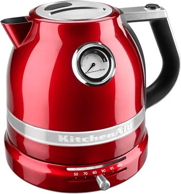 Brand New KitchenAid KEK1522CA 1.5L Corded Electric Tea Kettle, Candy Apple - Image 1 of 3