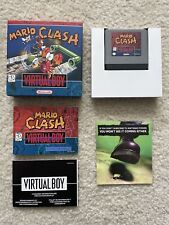Mario Clash (Nintendo Virtual Boy, 1995) CIB - USA Version - Perfect condition!