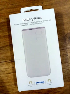 Samsung Batterie Externe Dual Port Charge Ultra rapide 25W Power Bank 10'000 mAh - Photo 1 sur 4